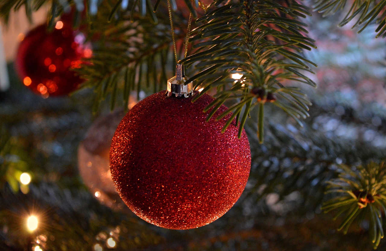 Embrace the Festive Spirit with a White Ceramic Christmas Tree with Red Lights