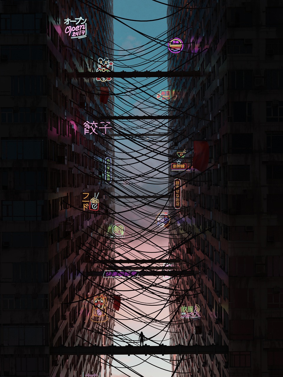 Exploring Cyberpunk Good by Night City: A Dystopian Dreamscape