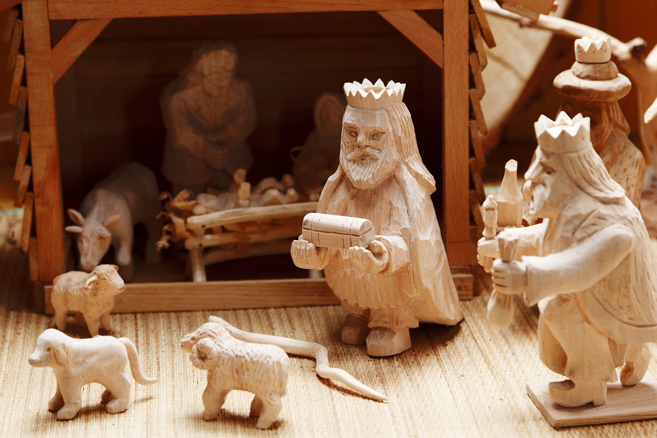 Enhance Your Decor With a Pewter Manger Scene