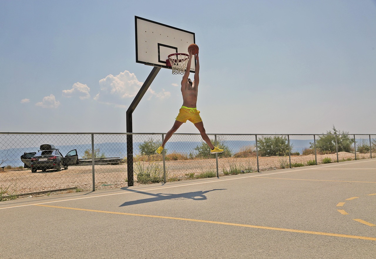 The Joy of a Person Playing Basketball: Benefits and Tips